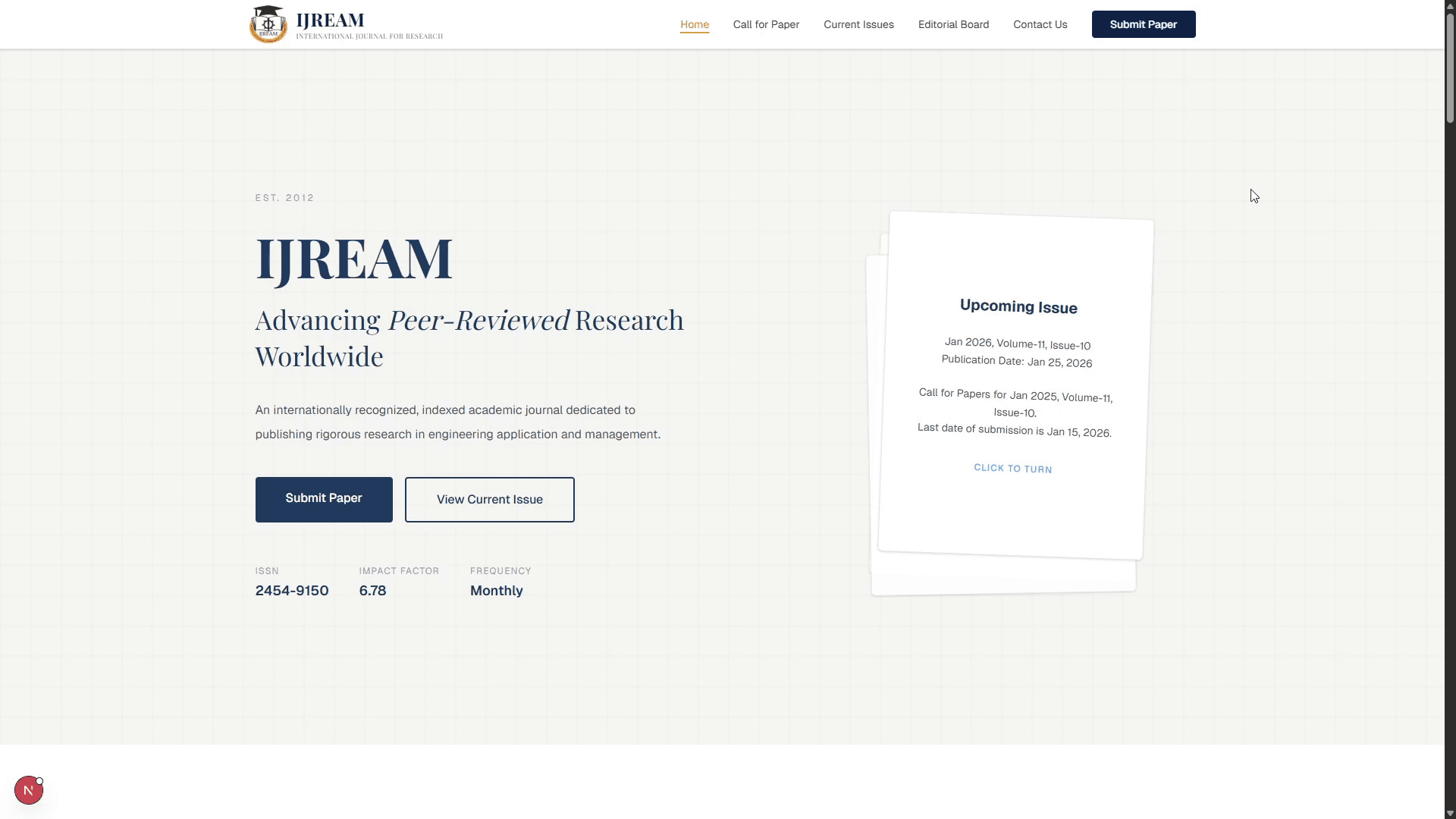 IJREAM - Research Paper